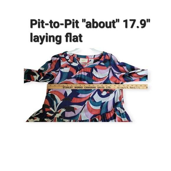 Anthropologie Maeve XS Peplum Bird Print Blouse - Picture 12 of 14